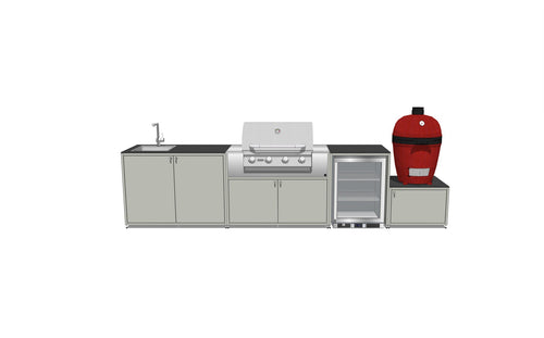 EO Chroma Chef's Kitchen without upstands