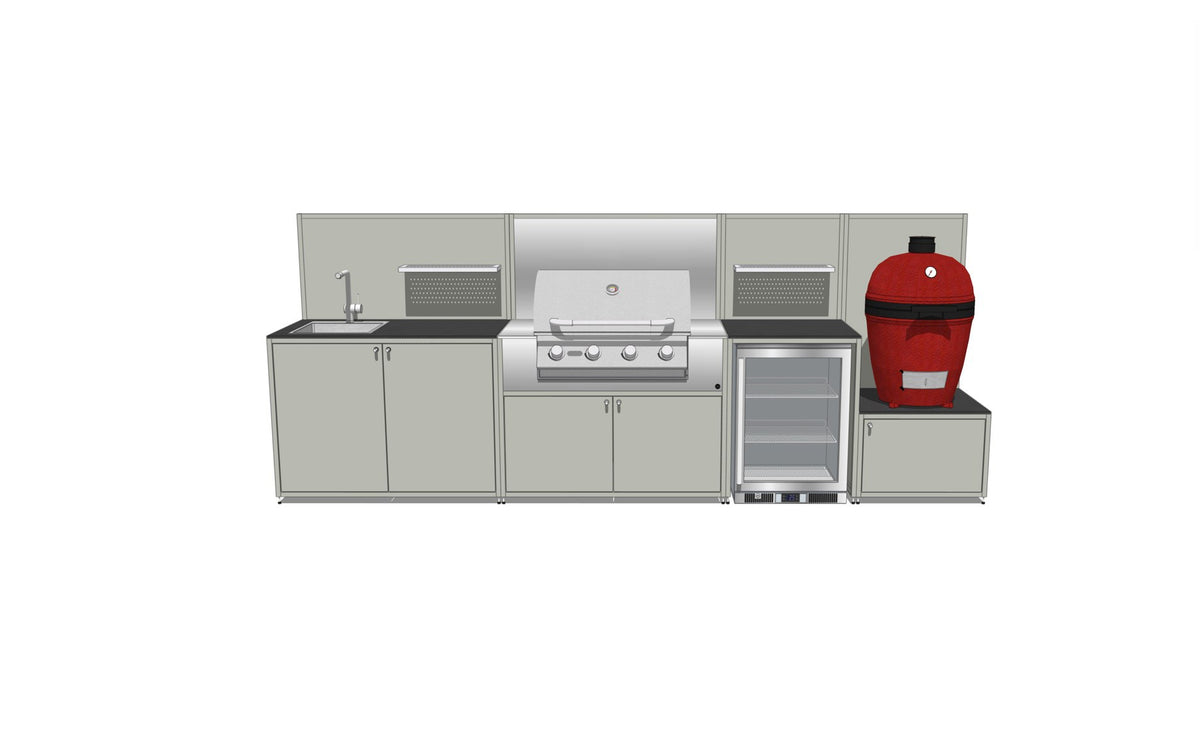 EO Chroma Chef's Kitchen with upstands