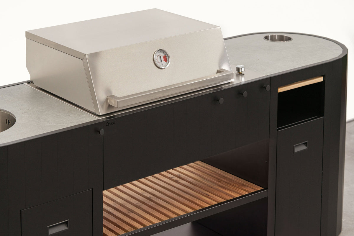 OVO GL grill and Thermopine shelf