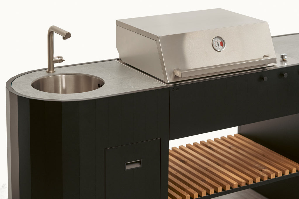 OVO GL undermount stainless steel sink and tap